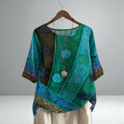The Valarie Boho Bloom Top