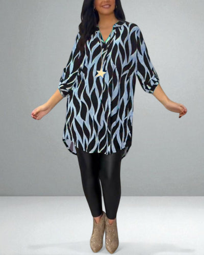 The Fiora Patterned Top