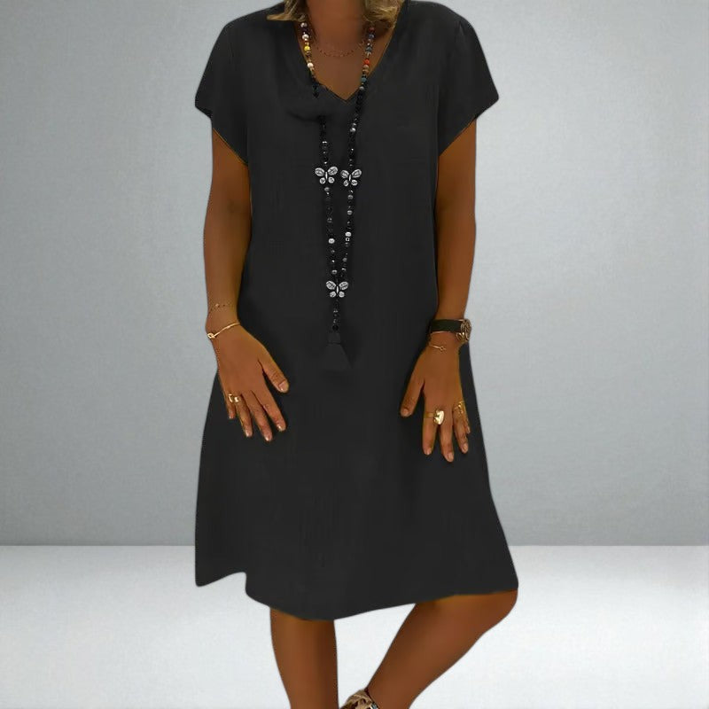 The Lila V-Neck Dress