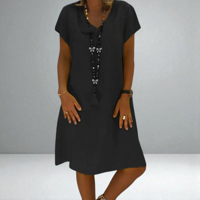 The Lila V-Neck Dress