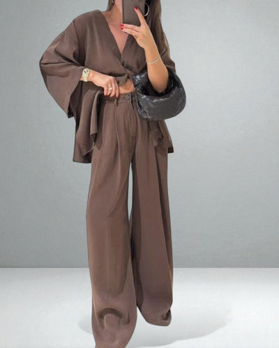 The Sienna V-Neck Lounge Set