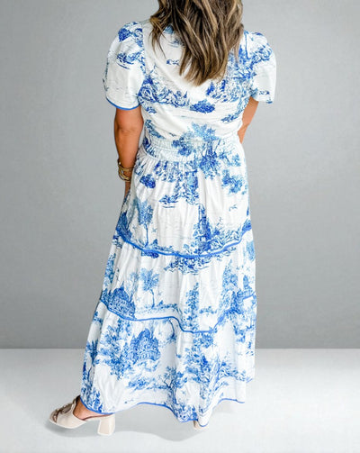 The Eloise Toile Maxi Dress