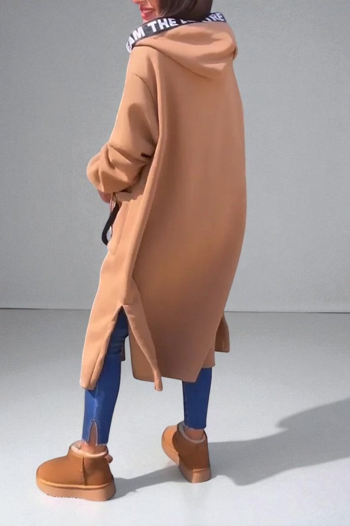 The Mila Hooded Long Coat
