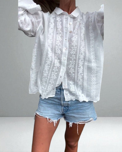 The Kathlyn Button-Up Polo Shirt