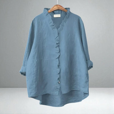 The Elise Ruffle Shirt