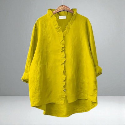 The Elise Ruffle Shirt