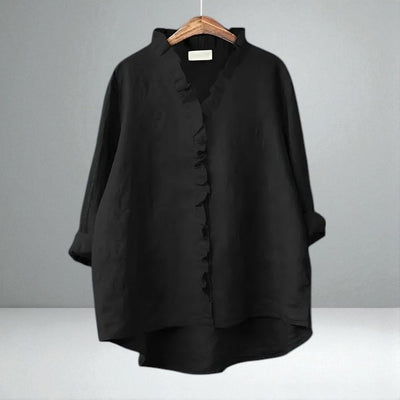 The Elise Ruffle Shirt