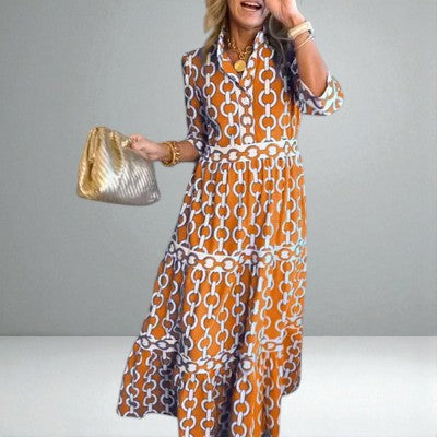 The Juliette Chain Midi Dress