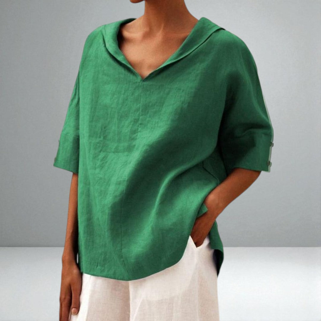 The Zoe Relaxed Blouse