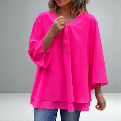 The Heidi Zip Top