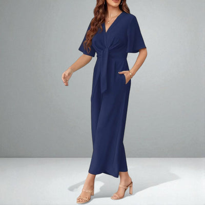 The Gabriella Tie Knot Jumpsuit