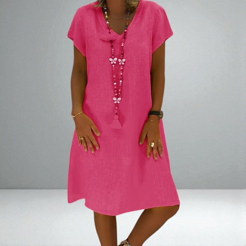 The Lila V-Neck Dress