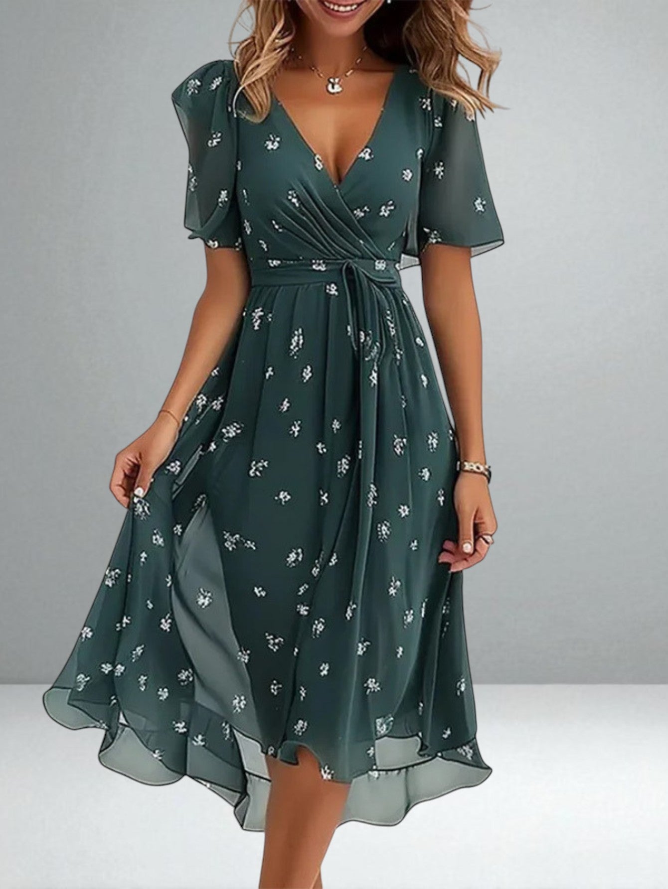 The Elena Gradient Dress