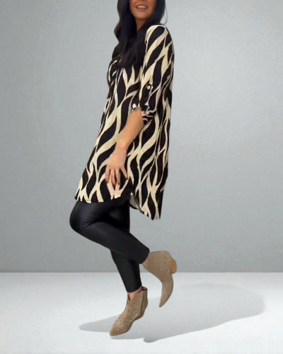 The Fiora Patterned Top