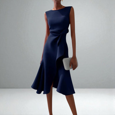 The Juliette Draped Midi Dress
