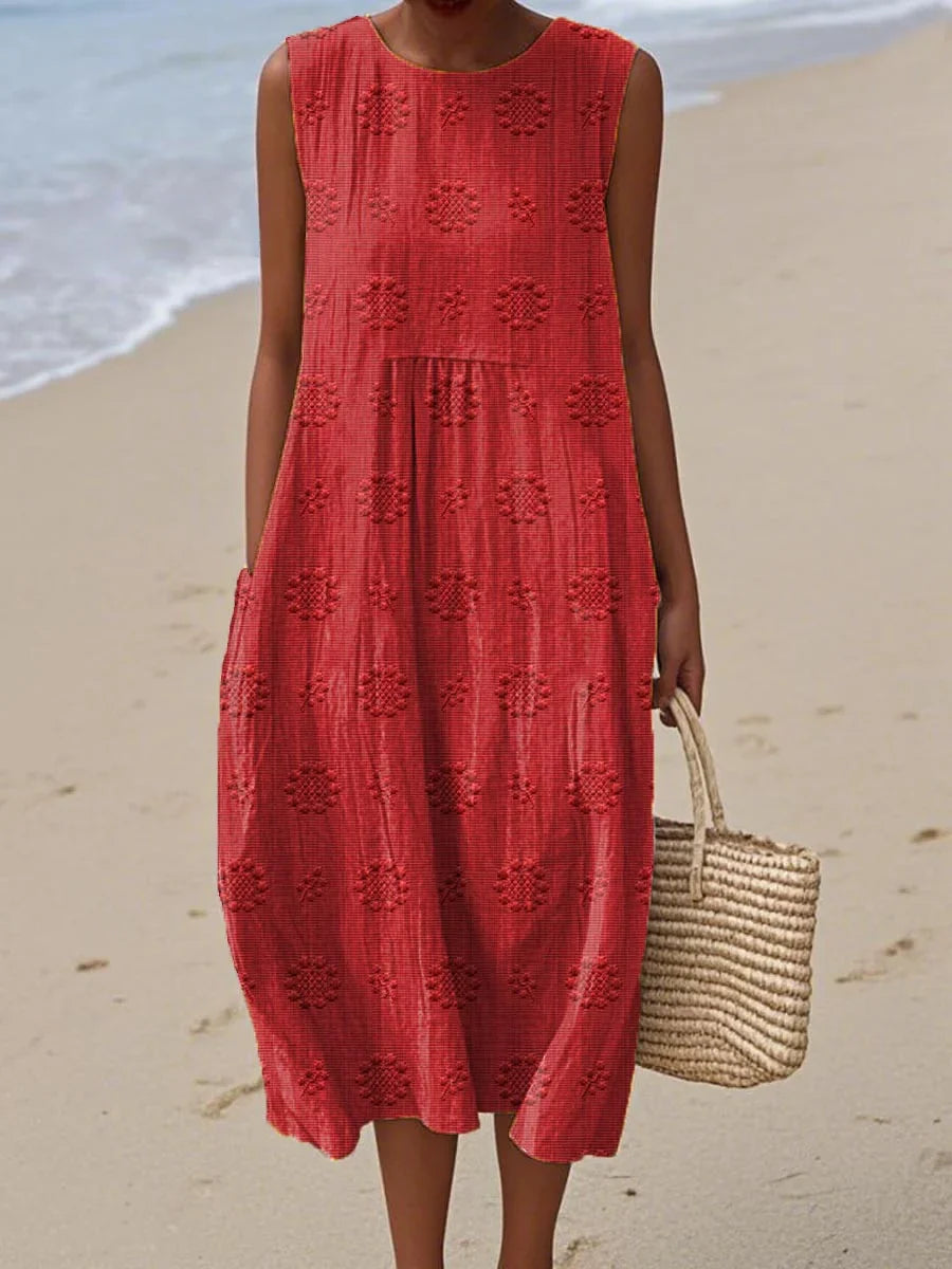 The Katerina Cotton Pocket Dress