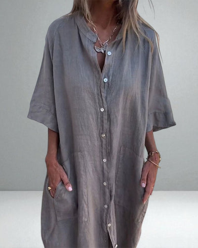 The Melanie Shirt Dress