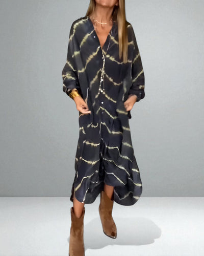 The Julia Striped Maxi Dress