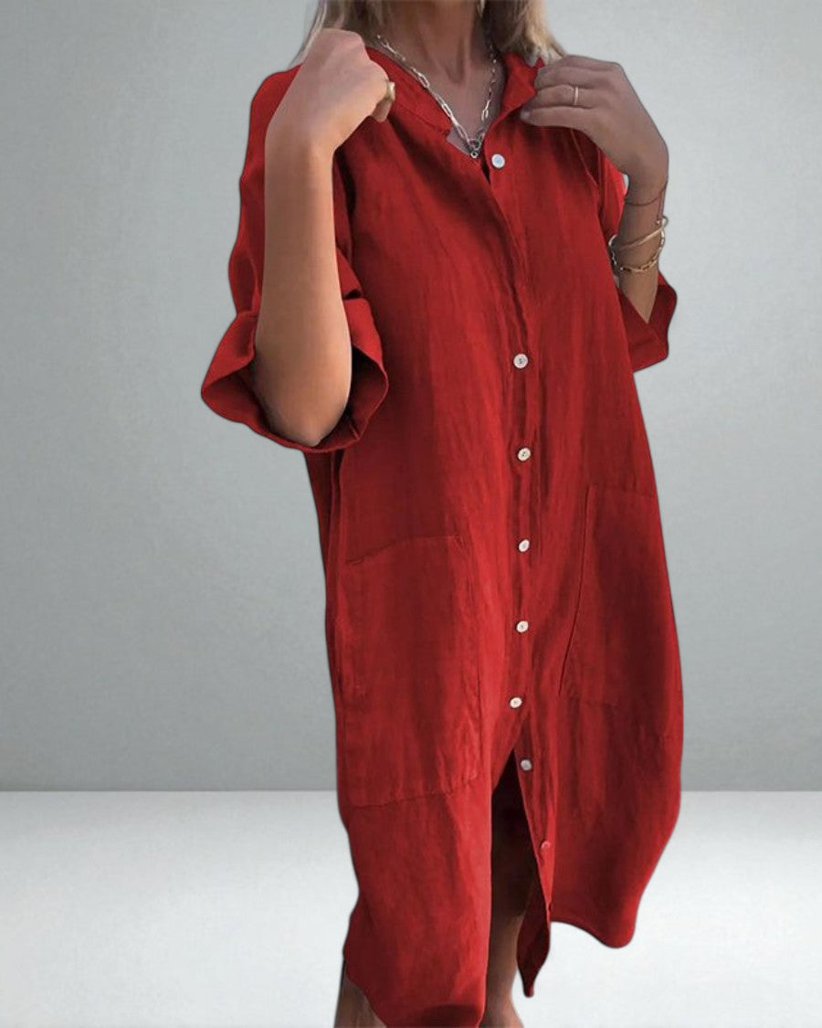 The Melanie Shirt Dress