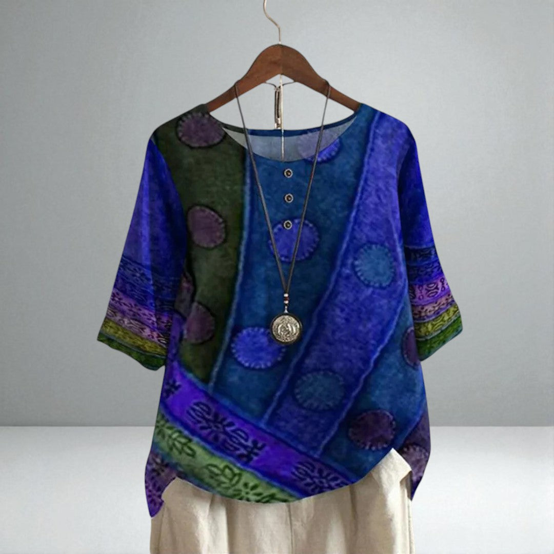 The Valarie Boho Bloom Top