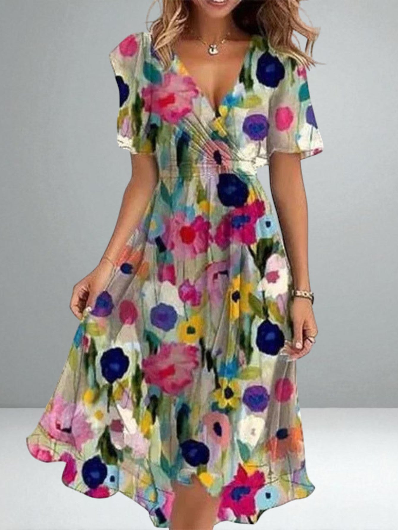 The Elena Gradient Dress
