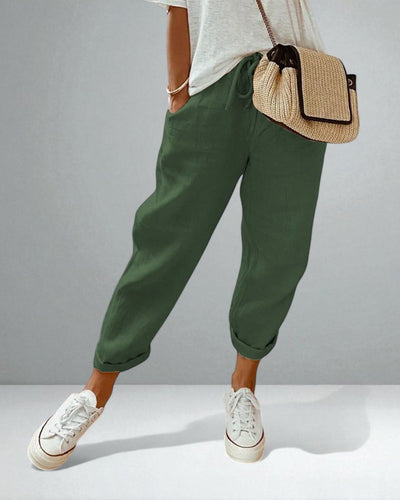 The Ella Linen Pant