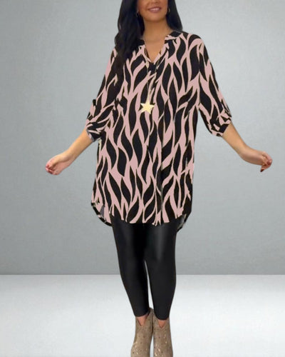 The Fiora Patterned Top