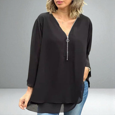 The Heidi Zip Top