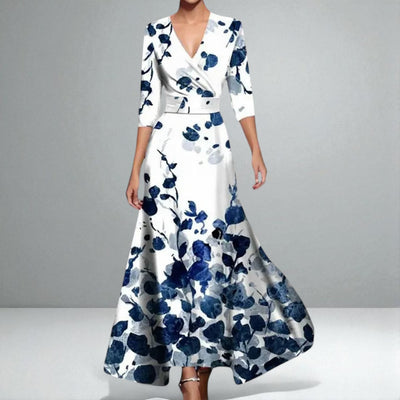 The Leigh Printed Wrap Dress
