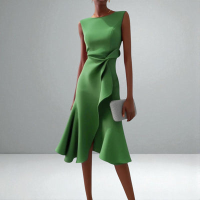 The Juliette Draped Midi Dress