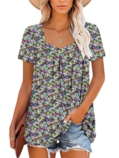 The Vicky Floral Top