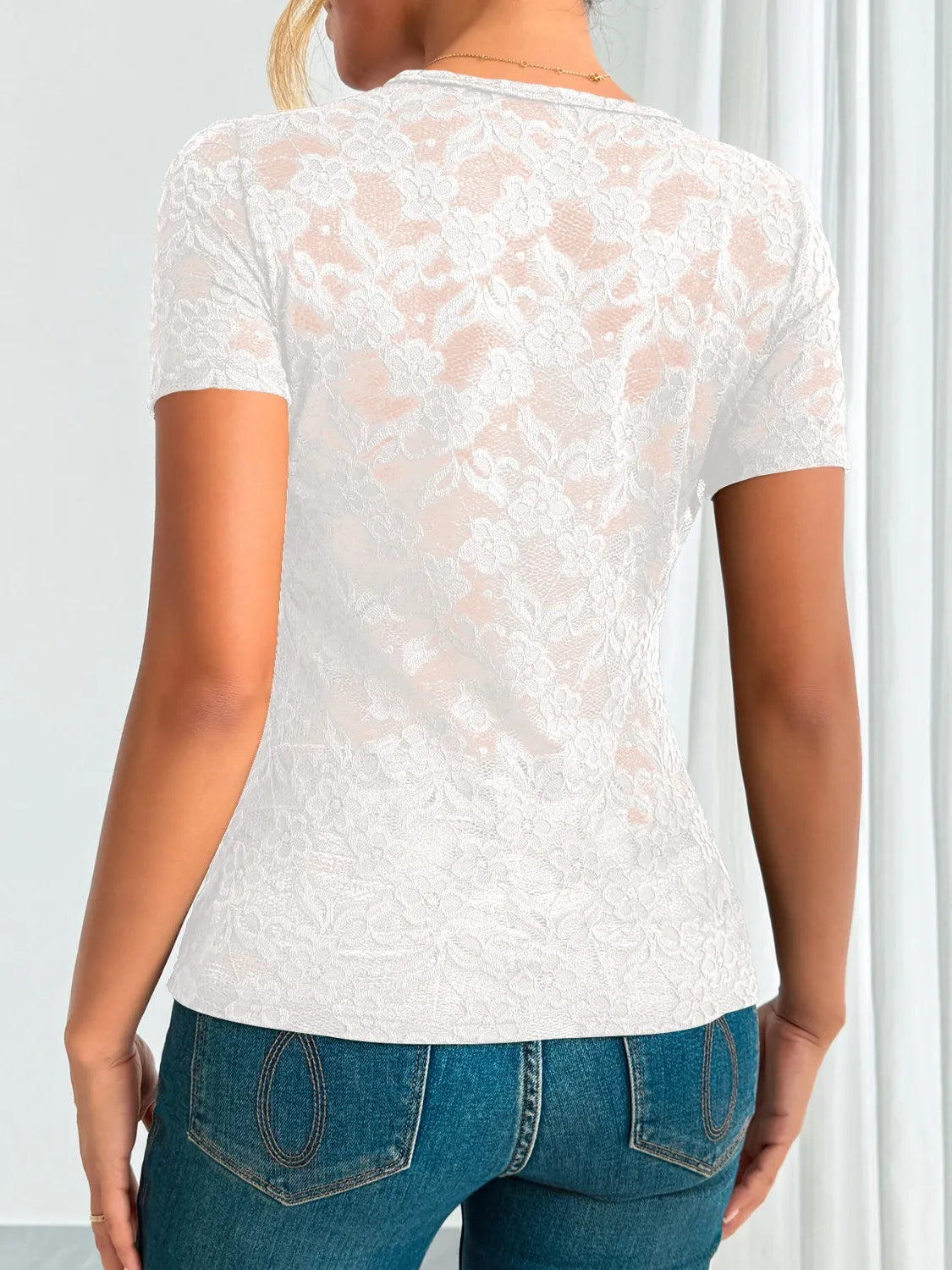 The Emilia Lace Top