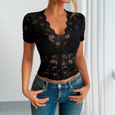 The Emilia Lace Top