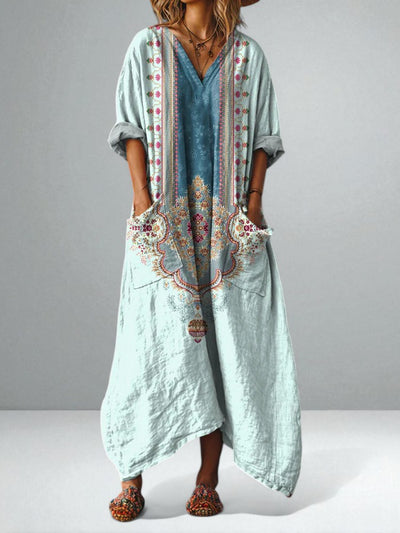 The Mira Boho Pocket Dress