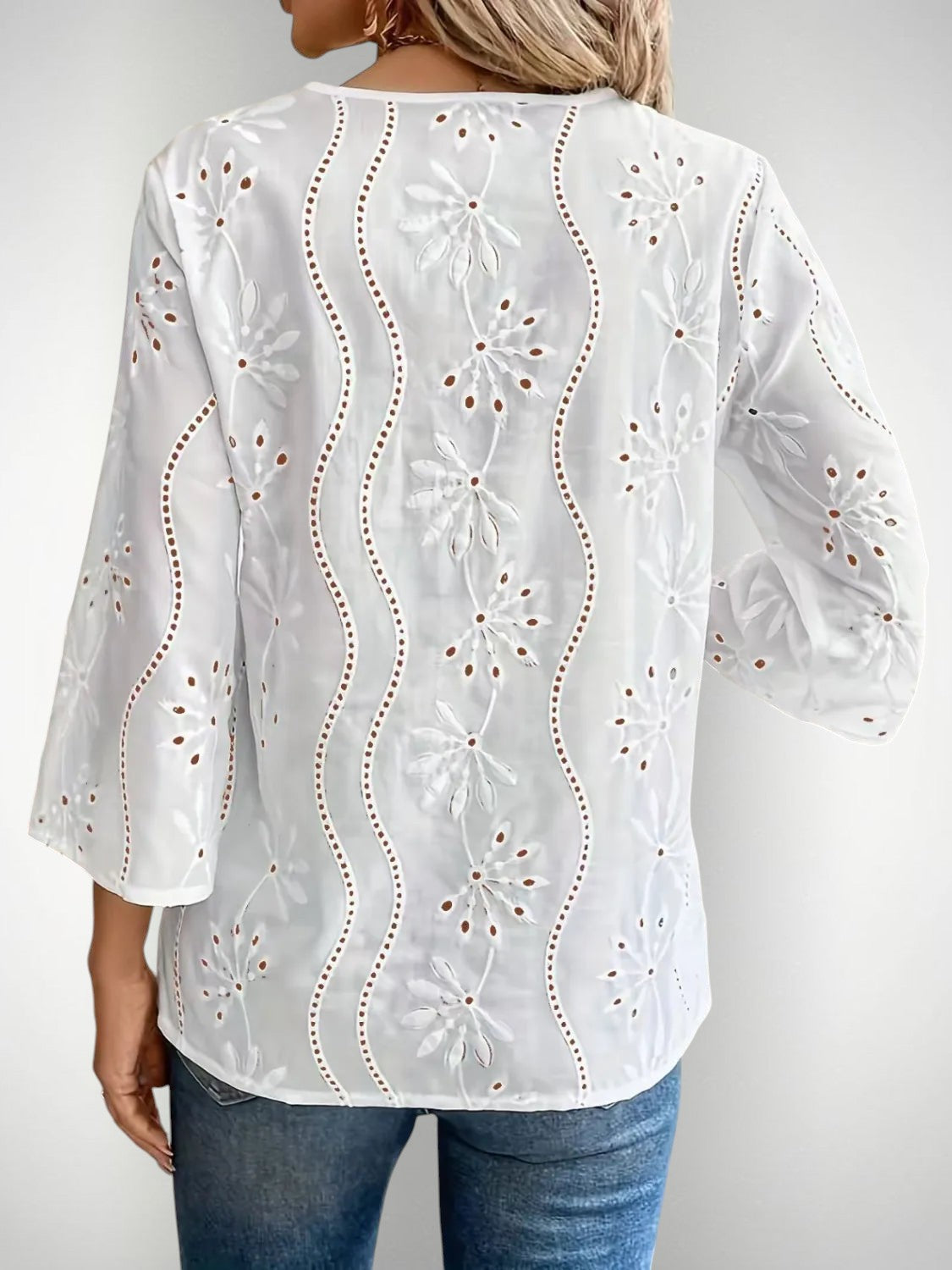The Lila Embroidered Blouse