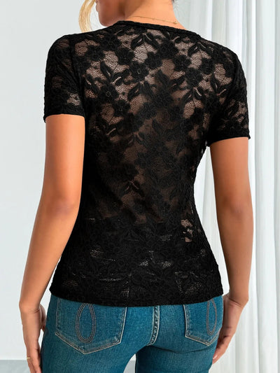The Emilia Lace Top