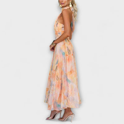 The Cristal Watercolor Dress