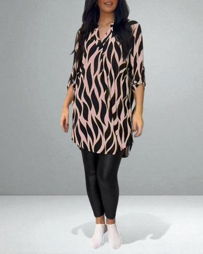 The Fiora Patterned Top