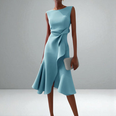 The Juliette Draped Midi Dress