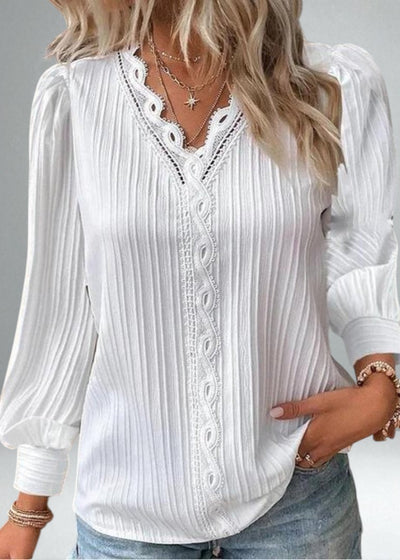 The Camillia Pintuck Blouse