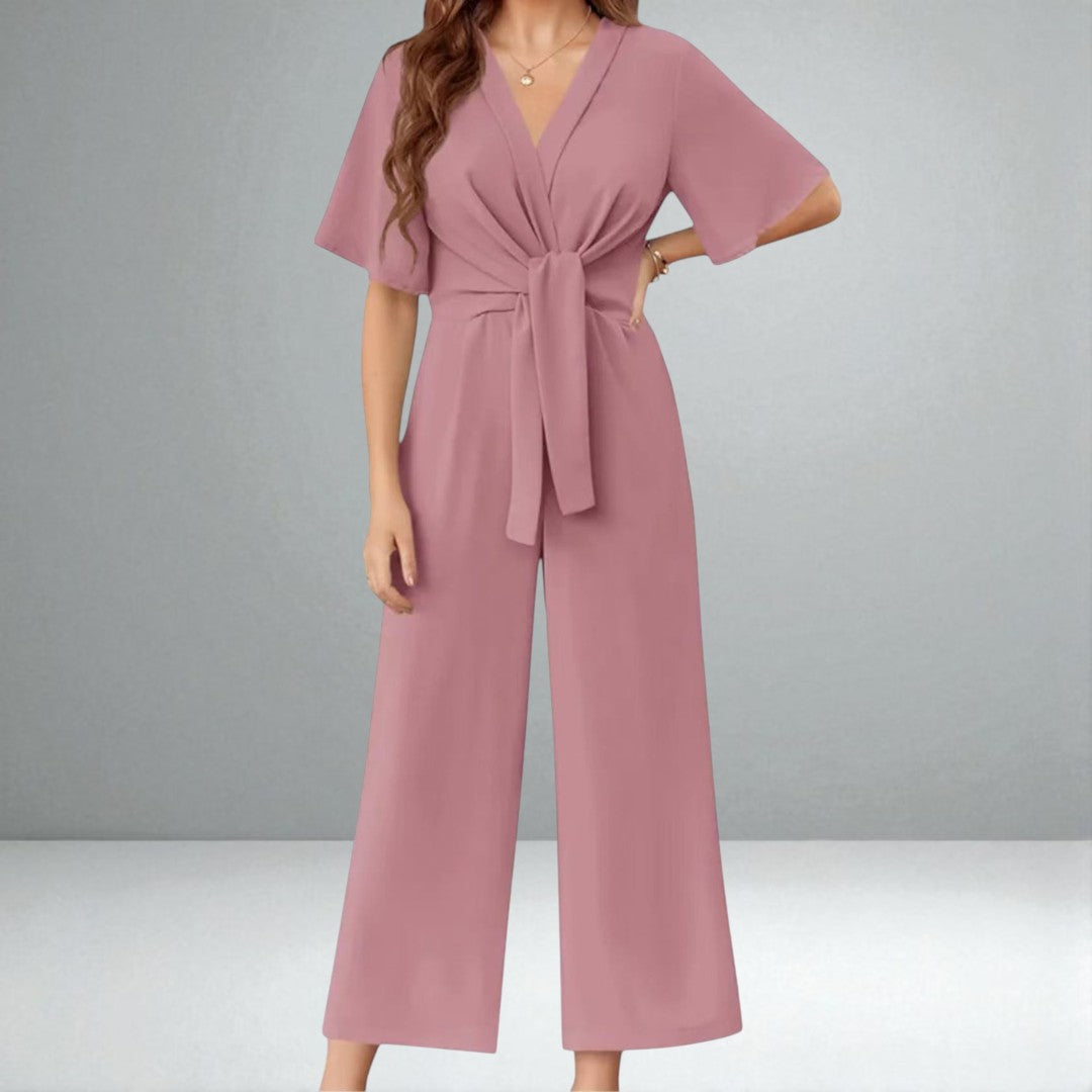 The Gabriella Tie Knot Jumpsuit