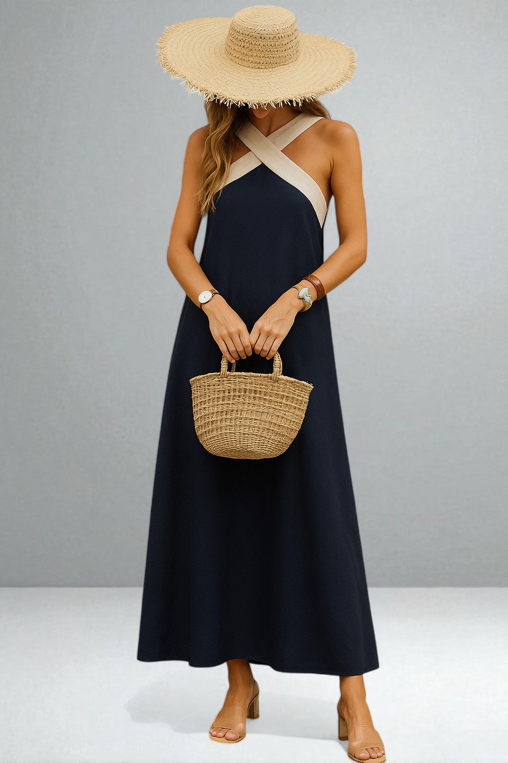 The Celeste Crossover Dress