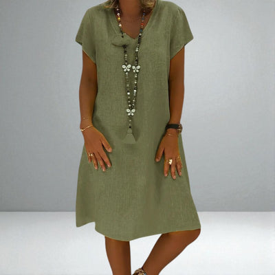 The Lila V-Neck Dress