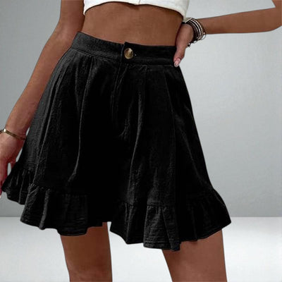 The Kissha Ruffle Hem Shorts