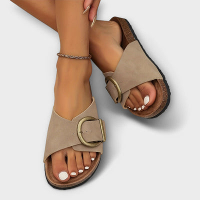 The Olivia Slip-On Sandals