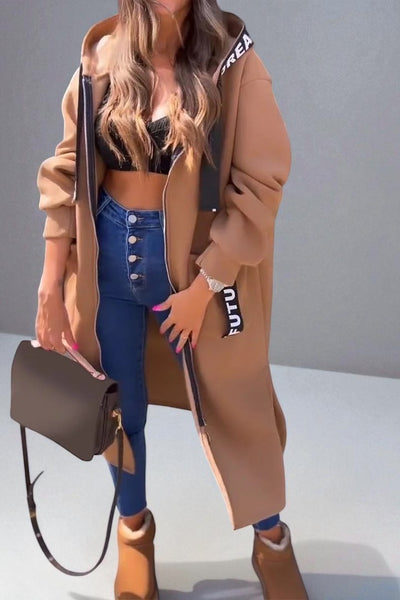 The Mila Hooded Long Coat