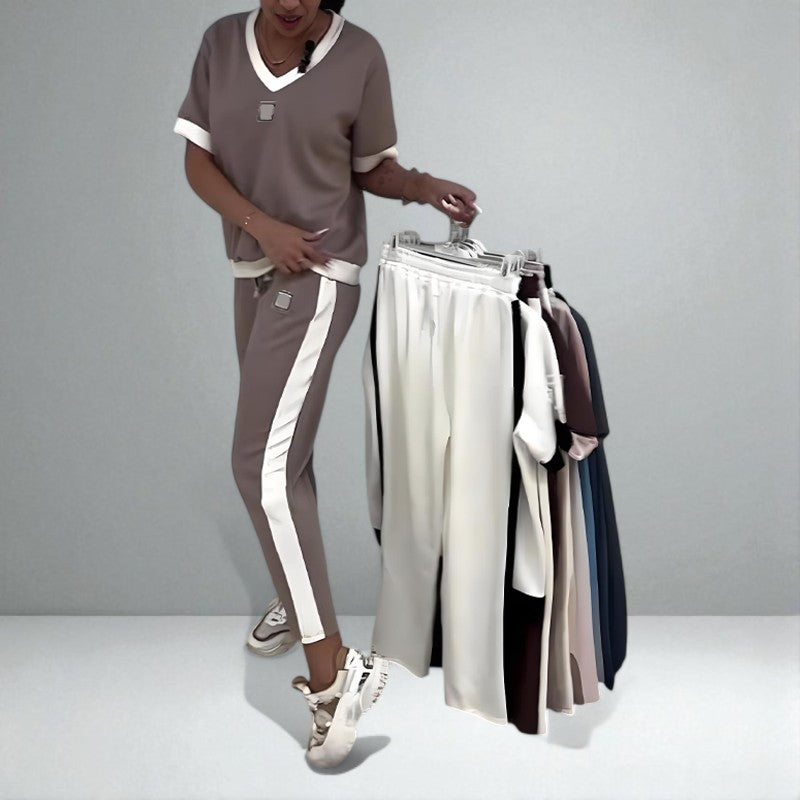 The Sofia V-Neck Lounge Set