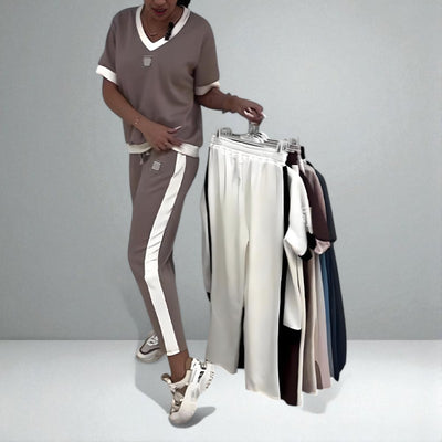 The Sofia V-Neck Lounge Set