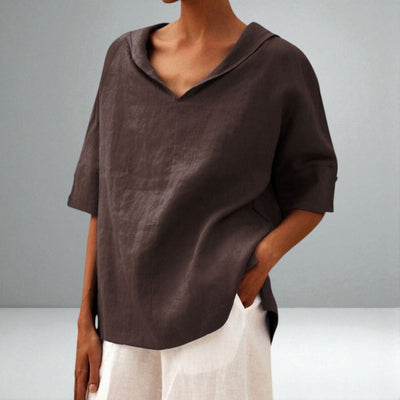 The Zoe Relaxed Blouse