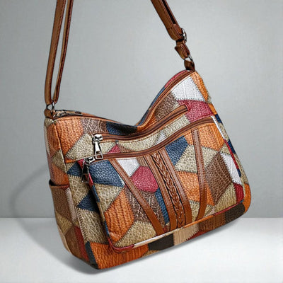 The Leona Mosaic Shoulder Bag